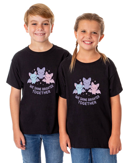 PJammy Halloween T-Shirt Boys' Brighter Together Short Sleeve Tee