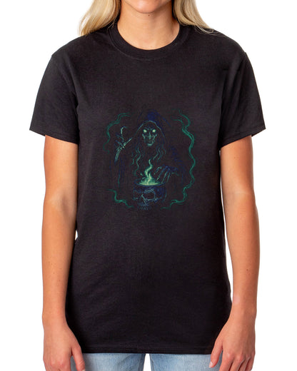 PJammy Halloween T-Shirt Women's Magic Spell Short Sleeve Tee