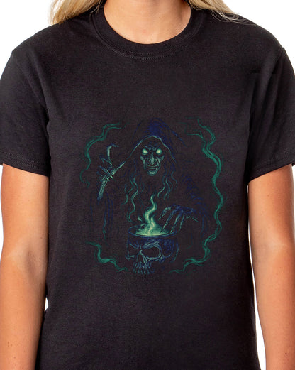 PJammy Halloween T-Shirt Women's Magic Spell Short Sleeve Tee