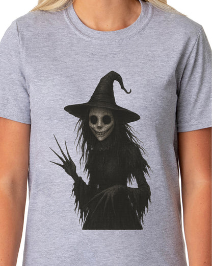 PJammy Halloween T-Shirt Women's Witches Glare Short Sleeve Tee