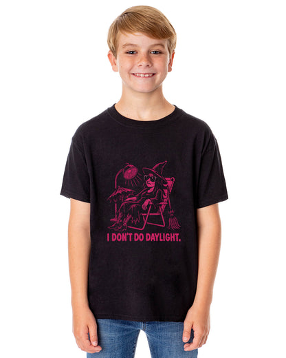 PJammy Halloween T-Shirt Girl's Don't Do Daylight Short Sleeve Tee