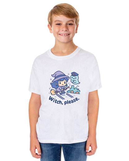 PJammy Halloween T-Shirt Girls' Witch Please Short Sleeve Tee