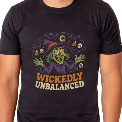 PJammy Wickedly Unbalanced Witch Men's Short-Sleeve T-Shirt