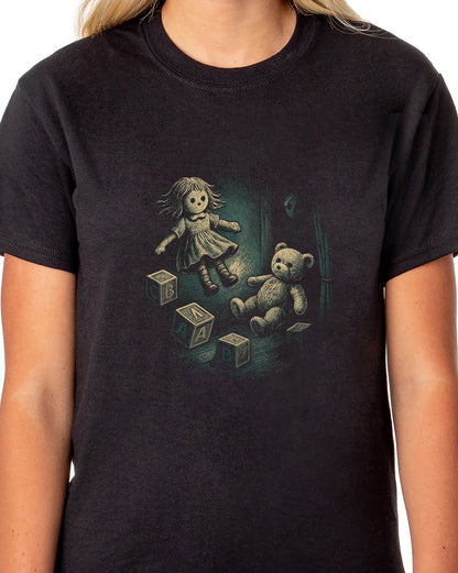 PJammy Halloween T-Shirt Women's Nursery Haunt Short Sleeve Tee