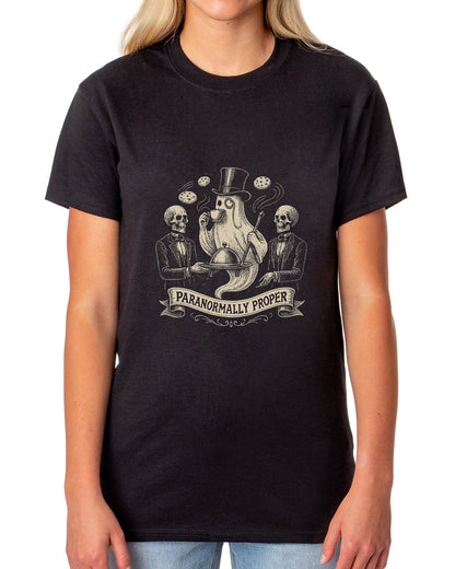 PJammy Halloween T-Shirt Women's Dignified Dead Short Sleeve Tee