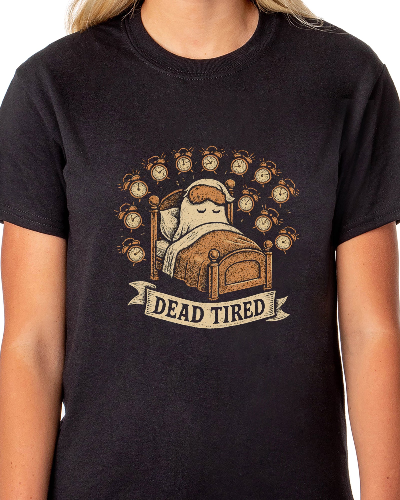 PJammy Halloween T-Shirt Women's Bedtime Boo Short Sleeve Tee