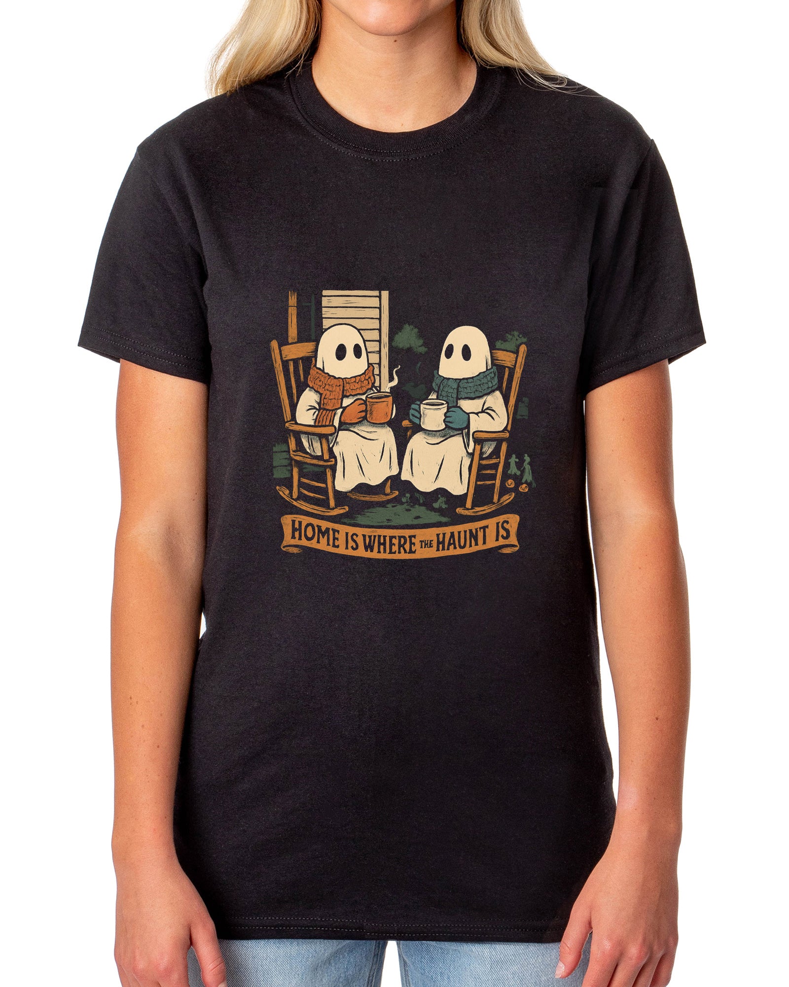 PJammy Halloween T-Shirt Women's Cozy Sippers Short Sleeve Tee
