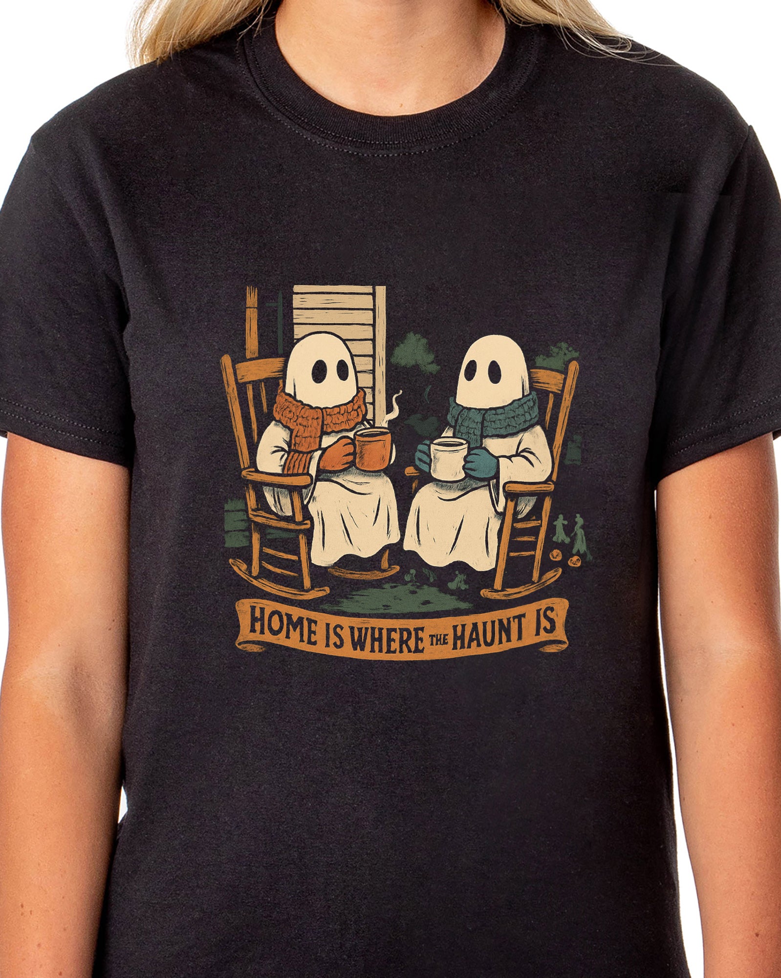 PJammy Halloween T-Shirt Women's Cozy Sippers Short Sleeve Tee