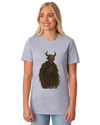 PJammy Halloween T-Shirt Women's Horned Demon Short Sleeve Tee
