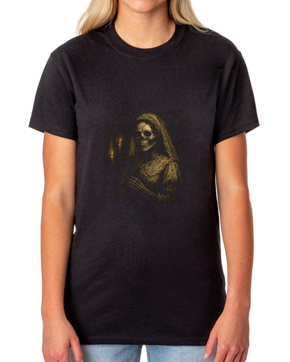 PJammy Halloween T-Shirt Women's Crypt Bride Short Sleeve Tee