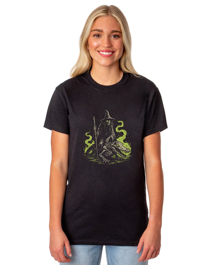 PJammy Halloween T-Shirt Women's Swamp Rider Short Sleeve Tee
