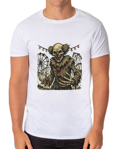 PJammy Halloween T-Shirt Men's Horror Short-Sleeve Tee