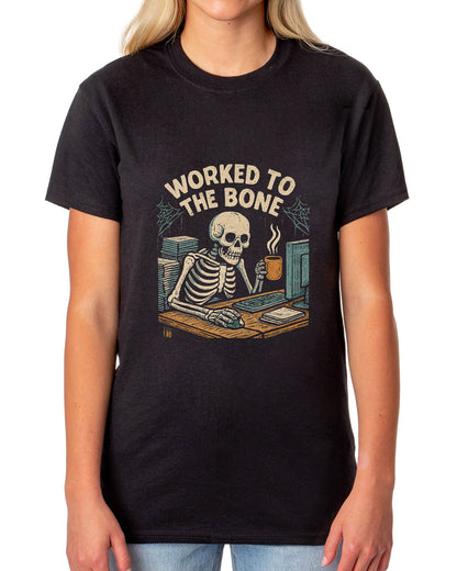 PJammy Halloween T-Shirt Women's Cubicle Corpse Short Sleeve Tee