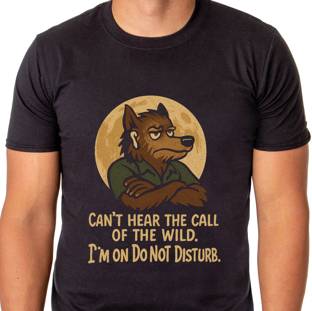 PJammy Halloween T-Shirt Men's Do Not Disturb Short Sleeve Tee
