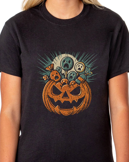 PJammy Halloween T-Shirt Women's Sweet Screams Short Sleeve Tee