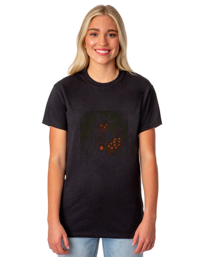 PJammy Halloween T-Shirt Women's Razor Grin Short Sleeve Tee
