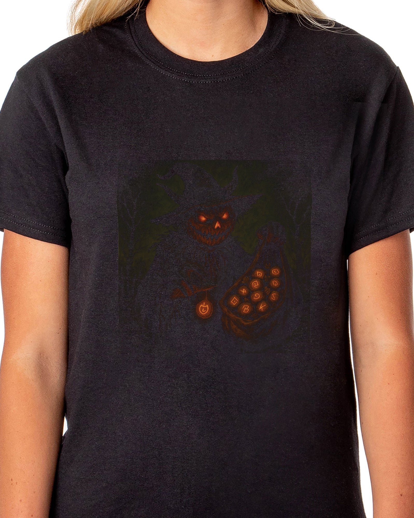PJammy Halloween T-Shirt Women's Razor Grin Short Sleeve Tee