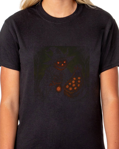 PJammy Halloween T-Shirt Women's Razor Grin Short Sleeve Tee
