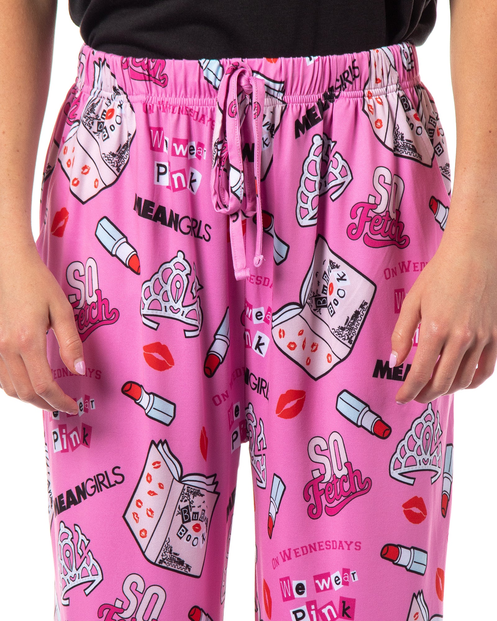 Mean Girls Women's Burn Book s and Movie Quotes Lounge Pajama Pants