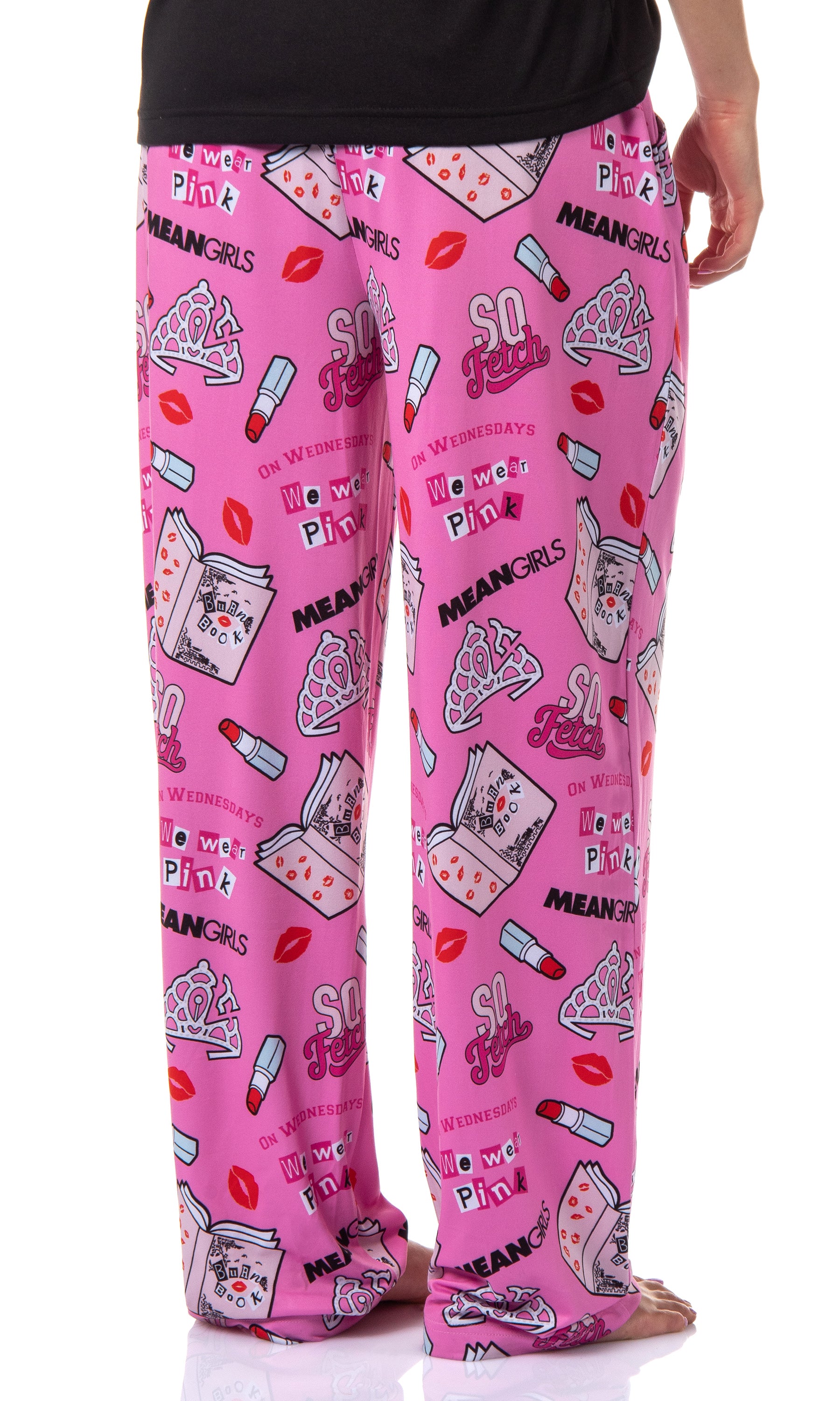 Mean Girls Women's Burn Book s and Movie Quotes Lounge Pajama Pants
