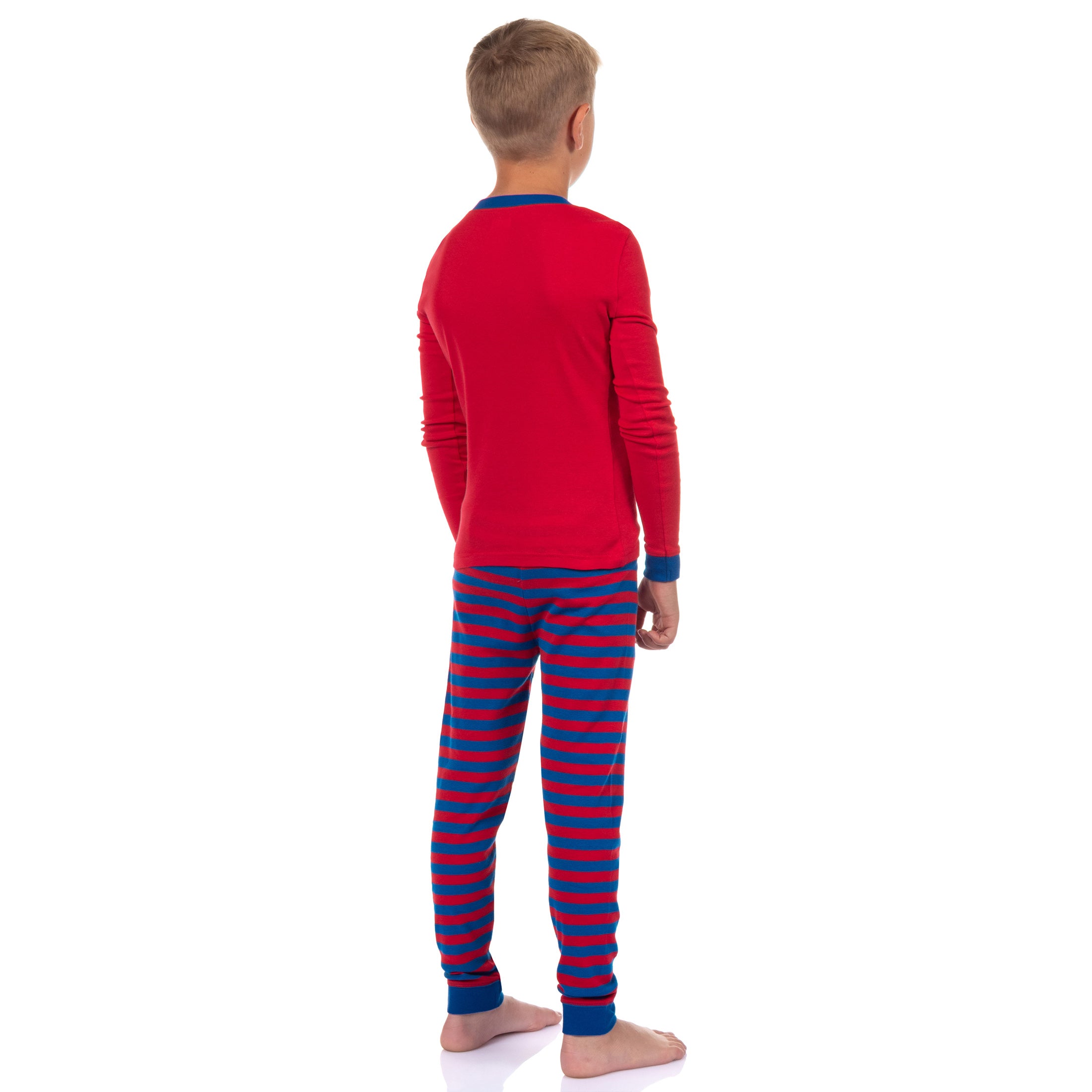 Power Rangers Boys' Classic Team Ranger Character 2 Piece Tight Fit Sleep Pajama Set