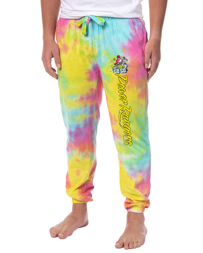 Power Rangers Mens Team Group Jogger Sleep Pajama Pants