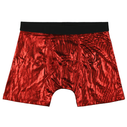 Intimo Mens Shimmer Red Boxer Briefs Underwear