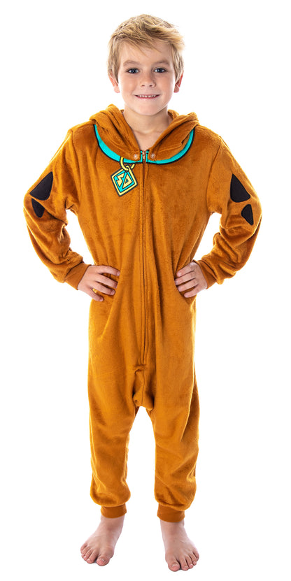 Scooby Doo Kids Onesie Union Suit Sleeper Pajamas