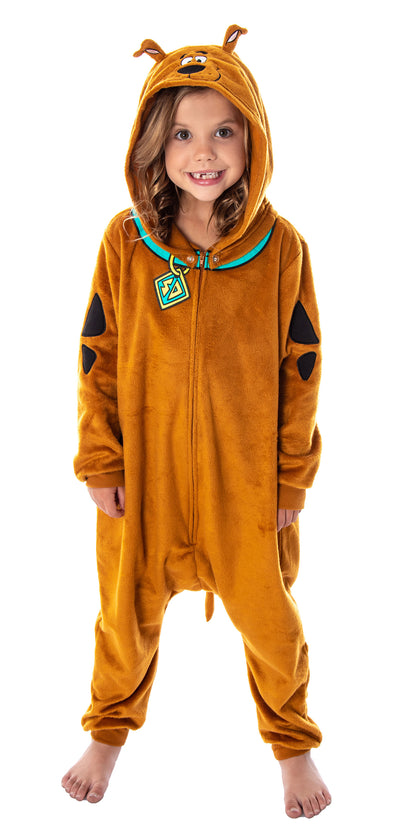 Scooby Doo Kids Onesie Union Suit Sleeper Pajamas