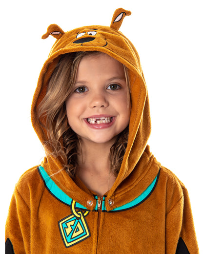 Scooby Doo Kids Onesie Union Suit Sleeper Pajamas