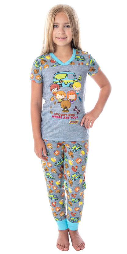Scooby Doo Girls' Where Are You? Mini Character 2 PC Pajama Set (2XL,18/20)