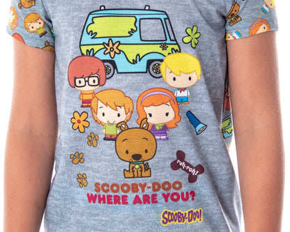 Scooby Doo Girls' Where Are You? Mini Character 2 PC Pajama Set (2XL,18/20)