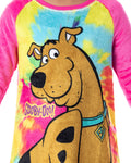 Scooby Doo Girls Tie-Dye Nightgown Pajamas