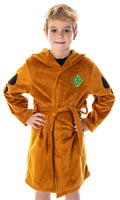 Scooby Doo Unisex Kids I Am Scooby Character Costume Ultra-Soft Plush Bathrobe Robe For Boys And Girls