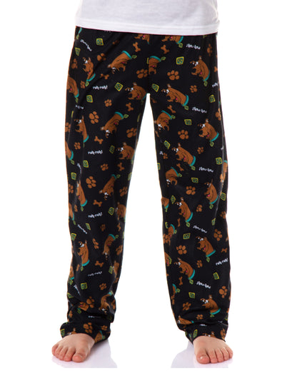 Scooby-Doo Boys Pjs Ruh-Roh All Over Print Lounge Pajama Pants