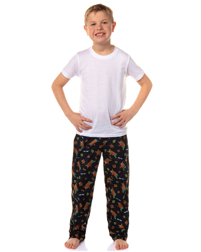 Scooby-Doo Boys Pjs Ruh-Roh All Over Print Lounge Pajama Pants
