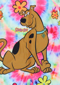 Scooby-Doo Toddler Girls' Tie-Dye Flower Union Suit Footless Sleep Pajama