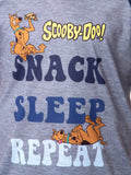 Scooby-Doo Boys' Snack Sleep Repeat Scooby Sleep Pajama Set Short
