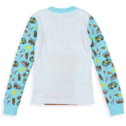 Scooby-Doo Pajamas Toddler Boys' Character Inspired Tight Fit Sleep Set