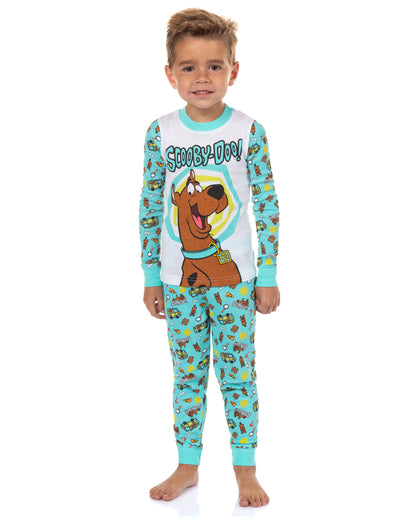 Scooby-Doo Pajamas Toddler Boys' Character Inspired Tight Fit Sleep Set