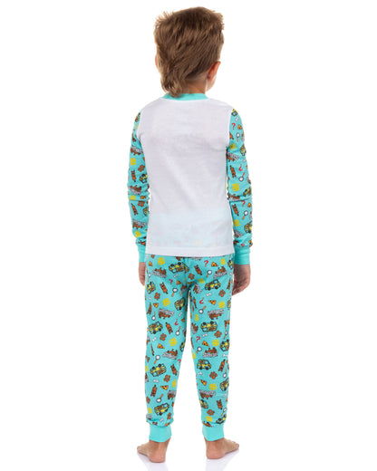Scooby-Doo Pajamas Toddler Boys' Character Inspired Tight Fit Sleep Set