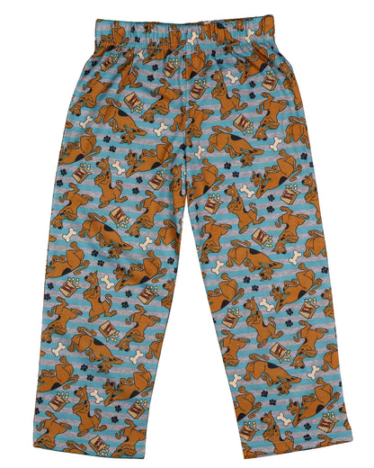 Scooby-Doo Pajamas Toddler Boys' Short Sleeve and Pants PJ Sleep Set (3T)