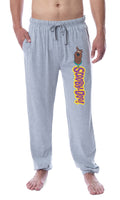 Scooby-Doo Mens' Scooby Classic Icon Title Logo Sleep Jogger Pajama Pants