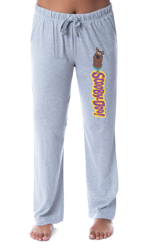 Scooby-Doo Womens' Scooby Logo Icon Classic Character Sleep Pajama Pants