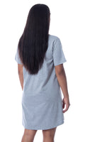 Gilmore Girls Womens' Luke's Diner Logo Nightgown Sleep Pajama Shirt