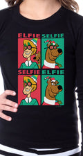 Scooby-Doo Shaggy Elfie Selfie Christmas Tight Fit Family Pajama Set