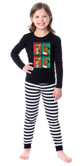 Scooby-Doo Shaggy Elfie Selfie Christmas Tight Fit Family Pajama Set