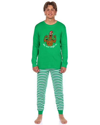 Scooby-Doo Christmas Jingle Bells Family Pajamas 2 Piece Long Sleeve Pajama Set