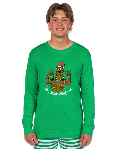 Scooby-Doo Christmas Jingle Bells Family Pajamas 2 Piece Long Sleeve Pajama Set