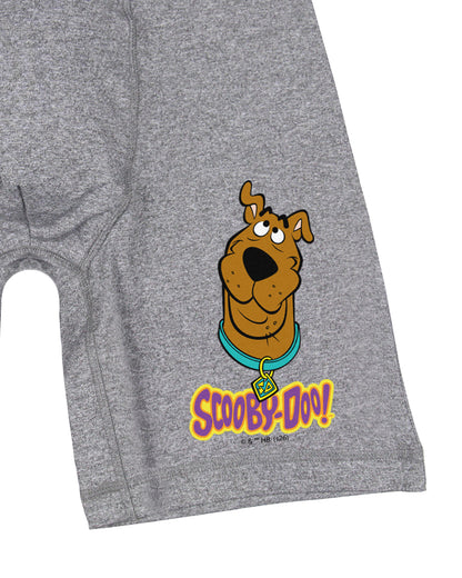 Scooby Doo Men's Logo Design Long Leg Boxer Brief Underwear